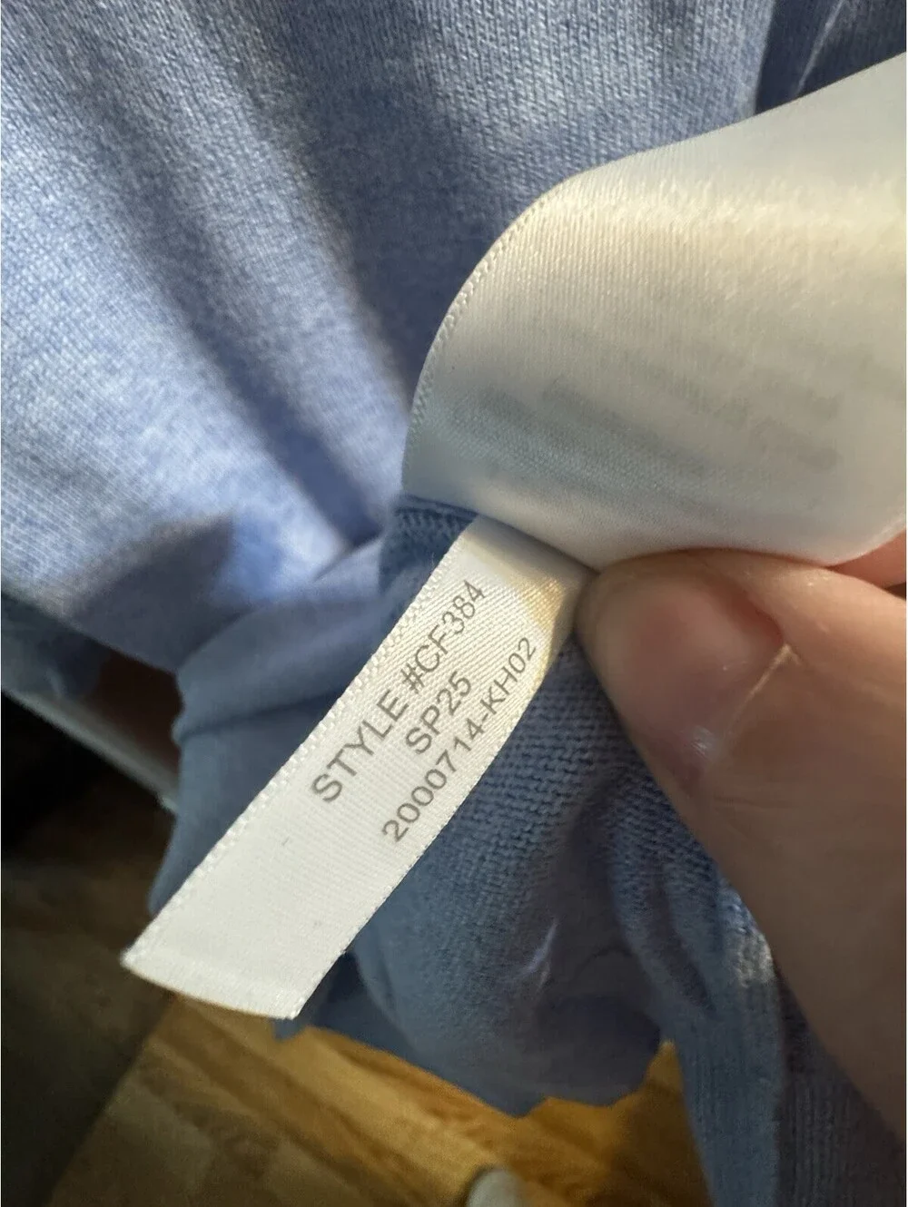 J.Crew Factory Womens M Baby Blue Cotton Short Sleeve Crewneck Sweater CF384